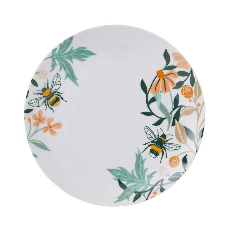 Bee Bloom 7.56cm Porcelain China Salad/Dessert Plate