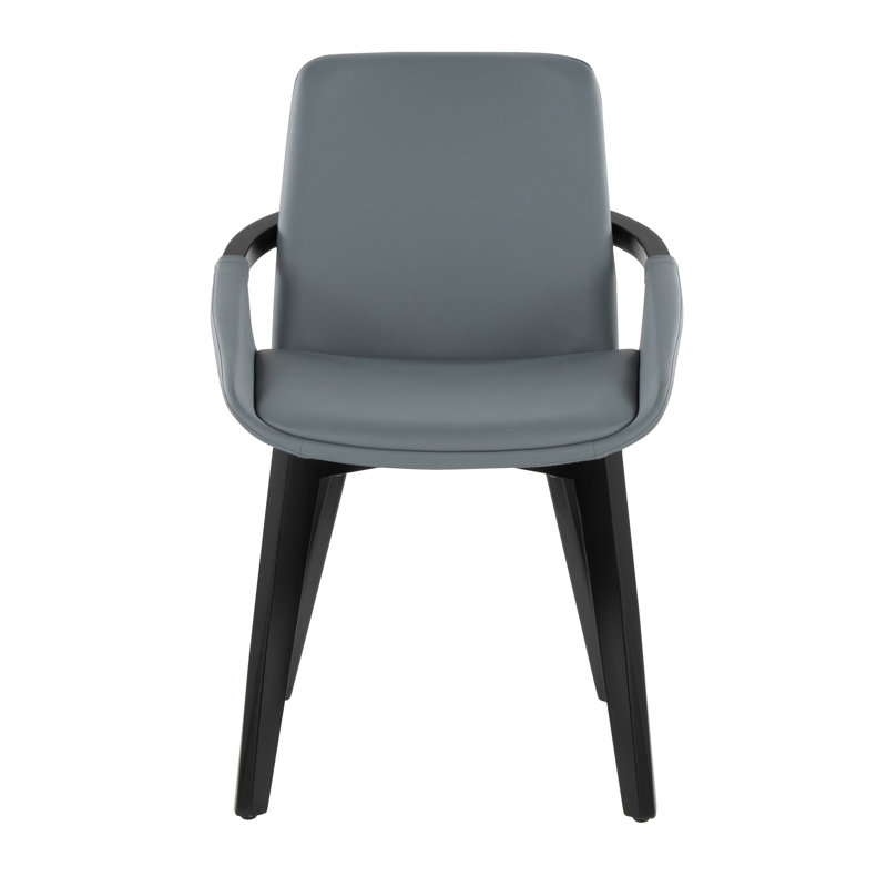 Chaise en tissu de bambou et de bruit, Gris