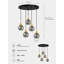 Creekmore 5 - Light Cluster Pendant-1769859850-1769859849