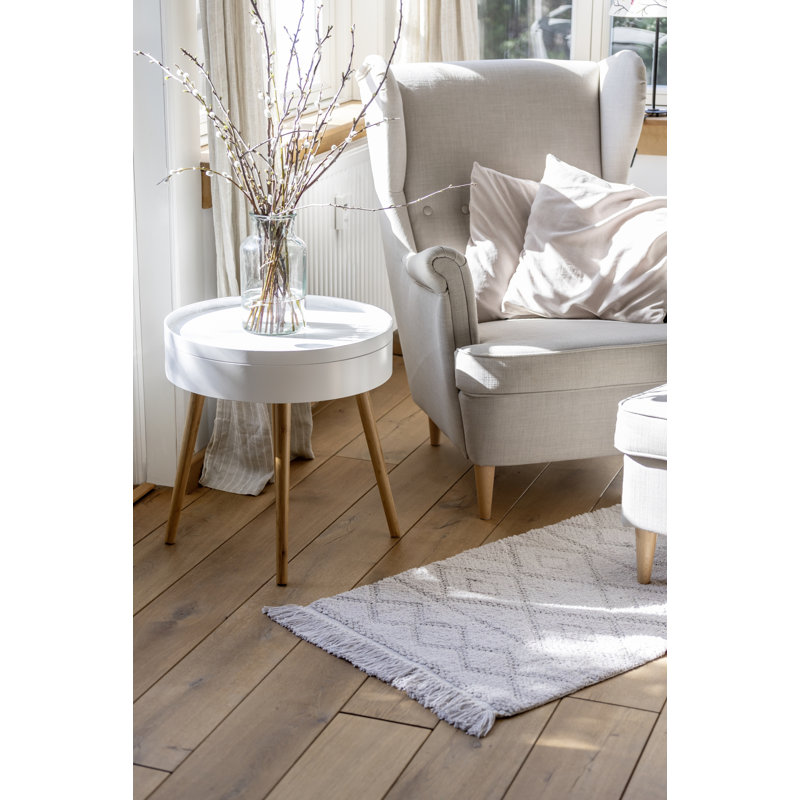 Adarra Cotton Non-Slip Bath Mat