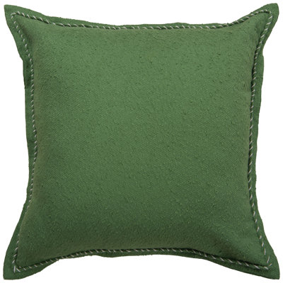  Textured Cotton Throw Pillow