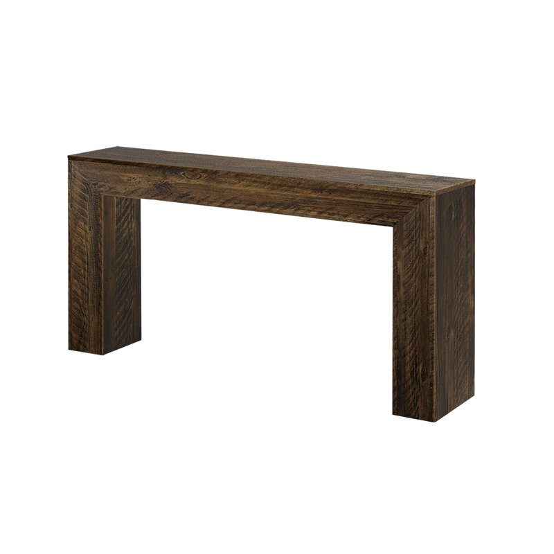 Rustic Grand 66" Console Table, Brown