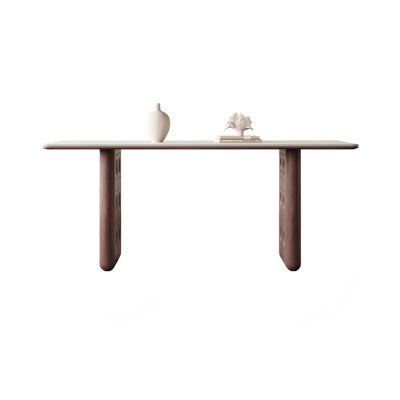 59.06"Rectangular Sintered Stone Tabletop Dining Table