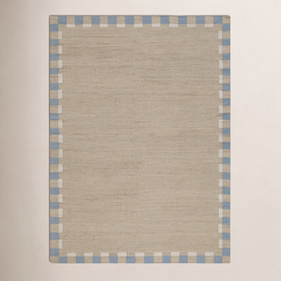 Heidi Checkered Flatweave Jute Rug