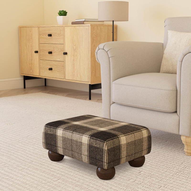 Manufactured Wood Accent Stool, Mahogany