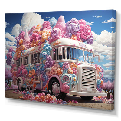 " Pastel Ice Cream Truck "