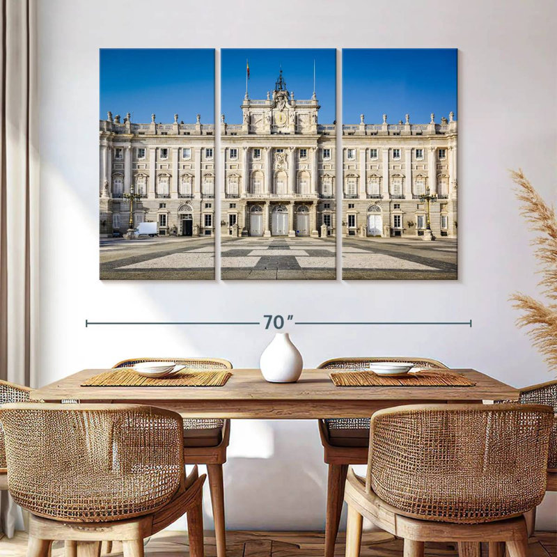 Madrid Royal Palace, 42" H x 65" W