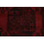 Tapis de style oriental afghan à pieds éléphants rouges 10 x 13
