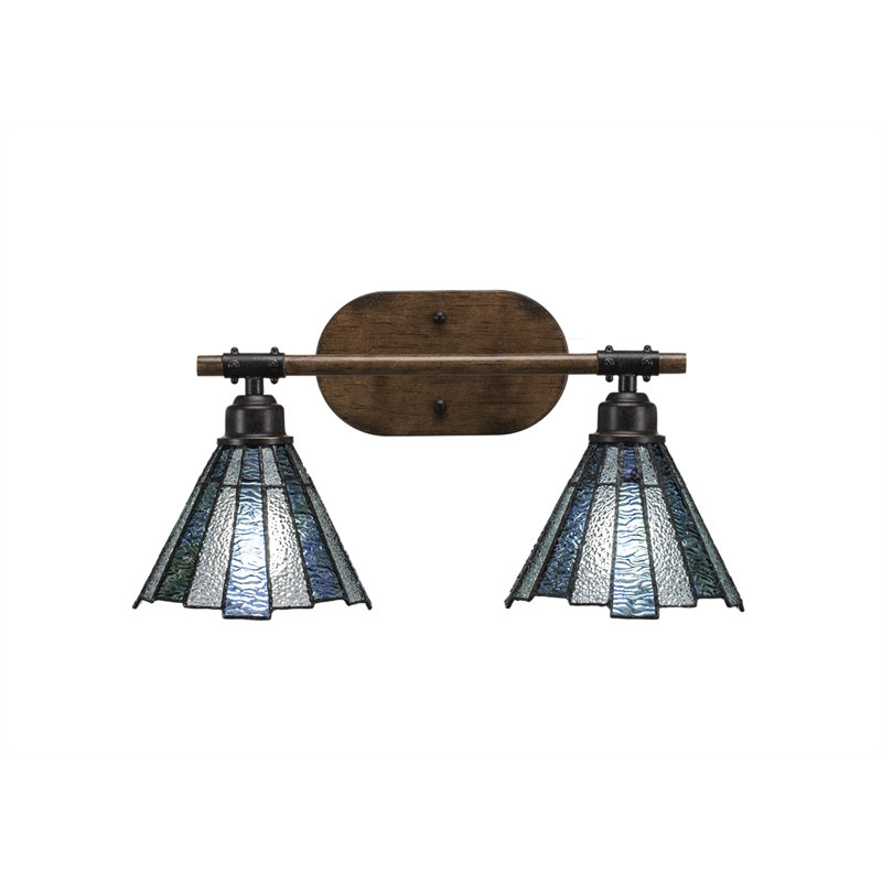 Barre d'éclairage 2 lumières Blacksmith