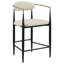 Kirkham Fabric Upholstered Counter Chair  (2 Of Set)