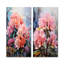 Mystical Rhododendron Symphony Whispers - ensemble de 2 impressions sur métal Rhododendron-102689257