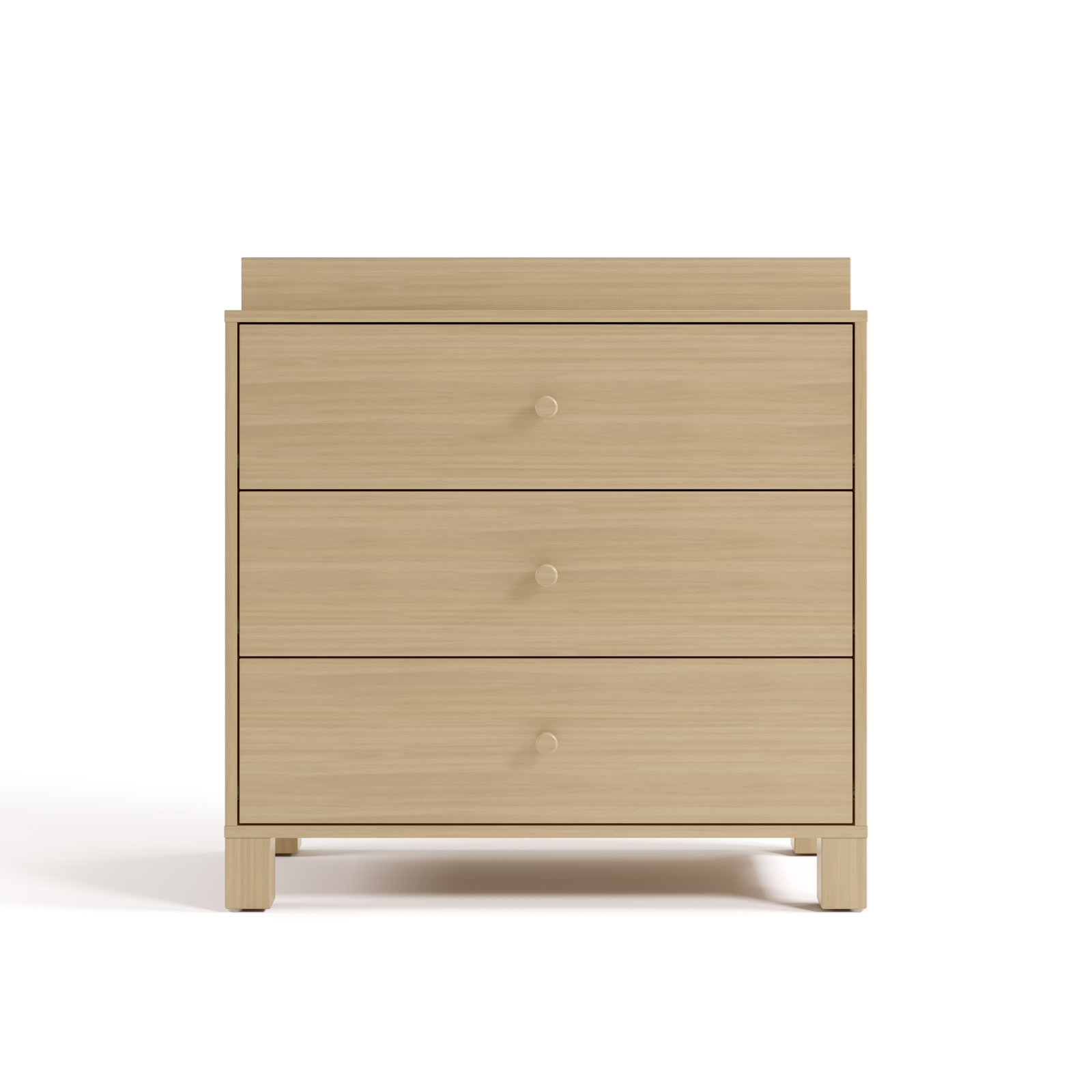 California 3 Drawer Chest With Topper, Driftwood