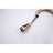 Brushed Gold Stainless Steel Kitchen Faucet With Pull Out Spray, 360 Rotating Nozzle, Corrosion & Rust Attribute
