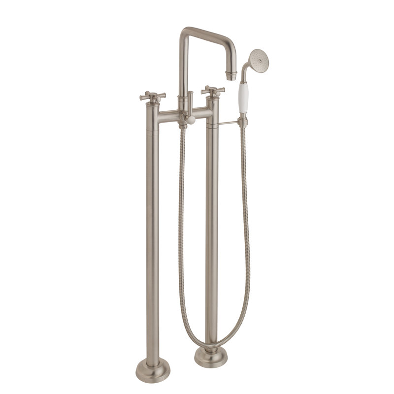 Hermosa Tub Filler, Satin Nickel