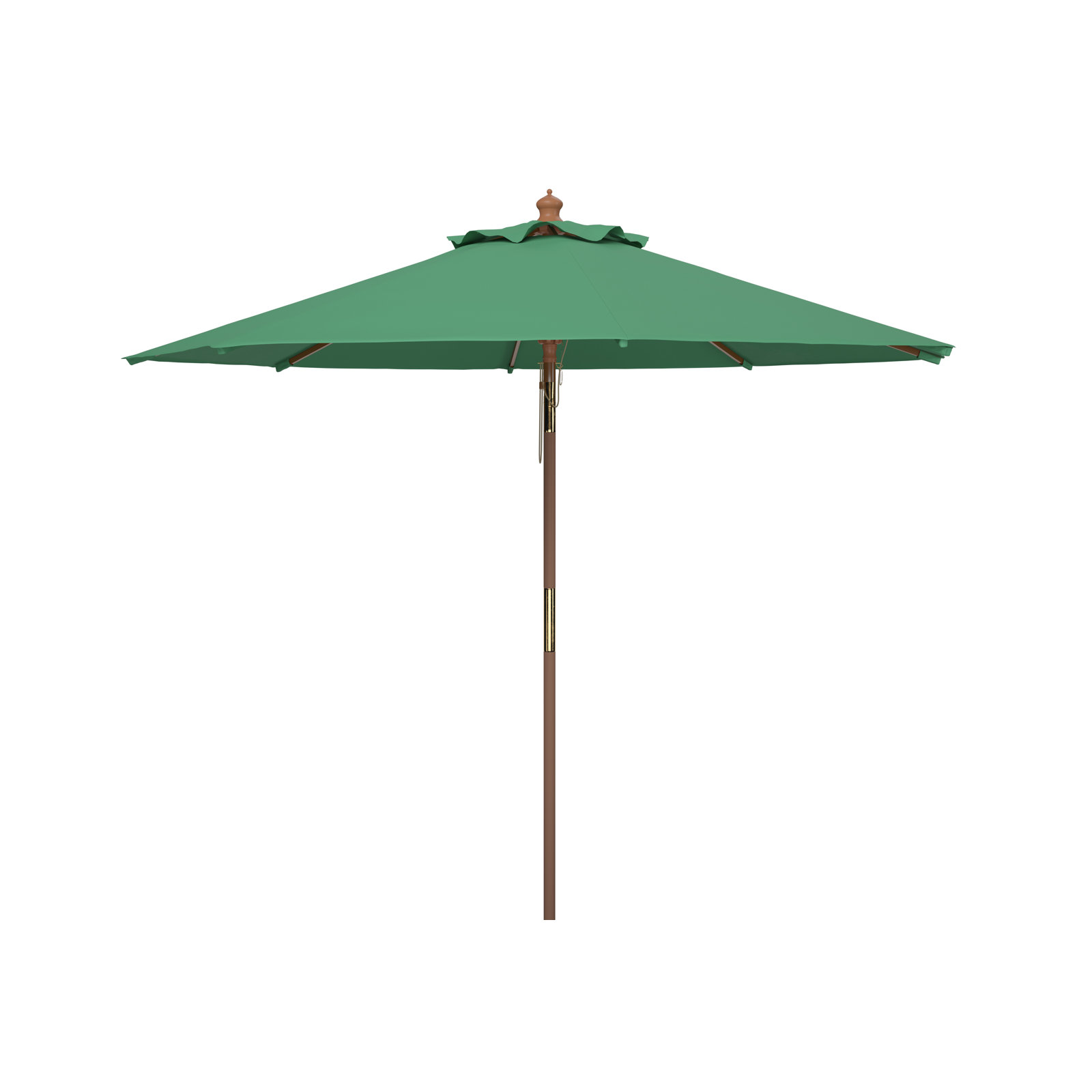 Aldan 8.8' Market Umbrella, Hunter Green