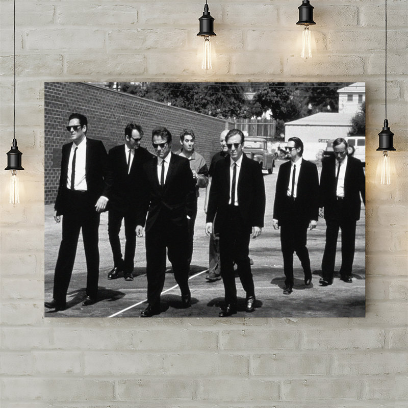 Reservoir Dogs - Wrapped Canvas Print, 30.5cm H x 40.6cm W x 3.8cm D