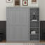 Lit escamotable double avec tablettes-1429208449-1429208444