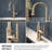 KRAUS Allyn Industrial Pull-Down Single Handle Kitchen Faucet-1398109973
