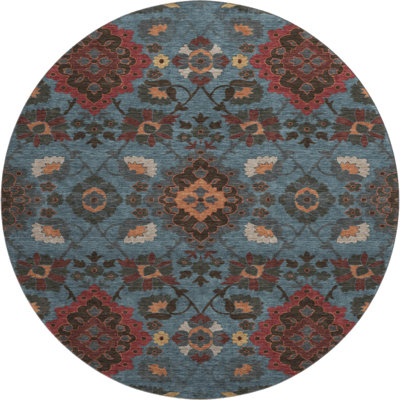 Premium Machine Washable Corum AMF1002 Oriental Rug