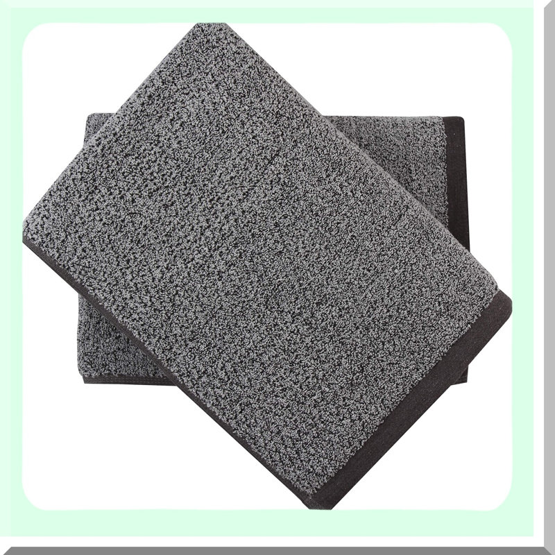 Luxury Soft Gray Bath Towels - 2 Pack, 30x56 Inch, Ultra Absorbent & Quick Dry