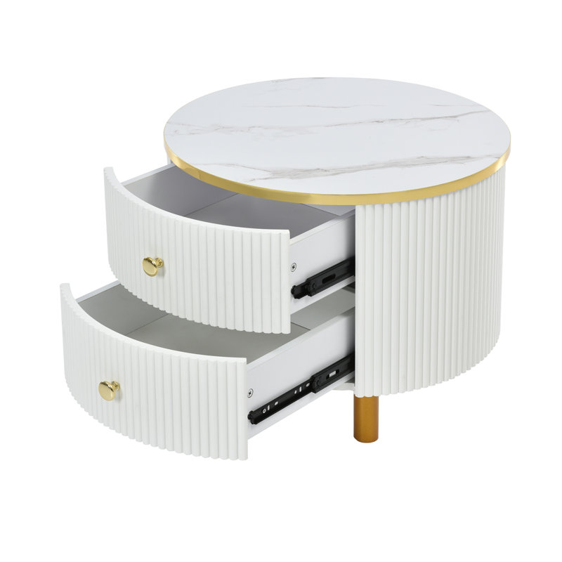 Akiel Frame Coffee Table with Storage