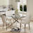 Keyari 4 - Person Pedestal Dining Set-1221459769-1221459775-1221459746