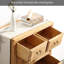 Nouvelle commode décorative en bois d'orme de style chinois