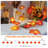2 Pack Fall Decorations For Home Maple Leaf Lights Multicoloured