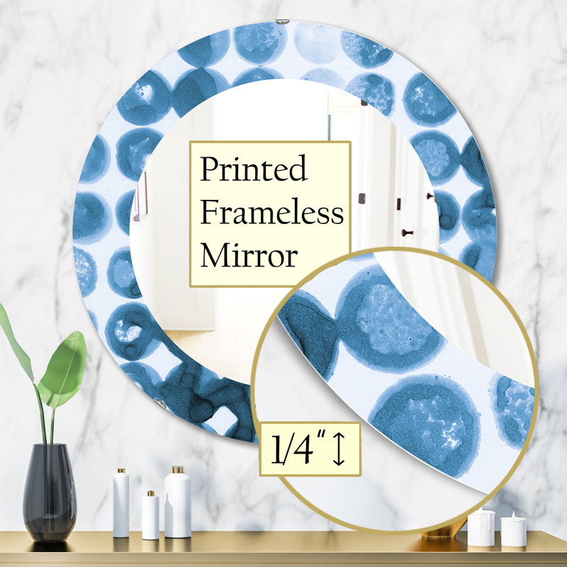 Miroir décoratif géométrique VII, H 31,5 po x l po