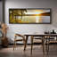 «Nature Landscape Tranquil Lake Sunset Golden Hour Landscape», reproduction d'art sur toile-98042258-111568240