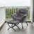 Tissu gris anthracite sélectionné