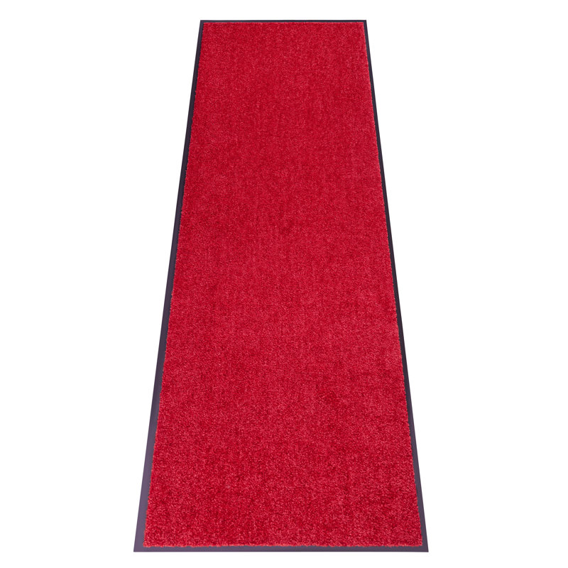 Wash & Clean Doormat, Bordeaux Red, 60cm W x 180cm L