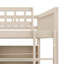 Bunk Bed With Integrated Shelving,And Pegboard-1618380073