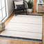 Dorsey Striped Handwoven Cotton Area Rug-1201289930