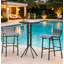 Ensemble de mobilier de jardin, ensemble bistro moderne, ensemble de conversation