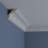 SAMPLE - Endurathane Read Crown Moulding, 3 1/8"H x 3 1/8"P x 4 1/2"F x 12"L, Factory Primed