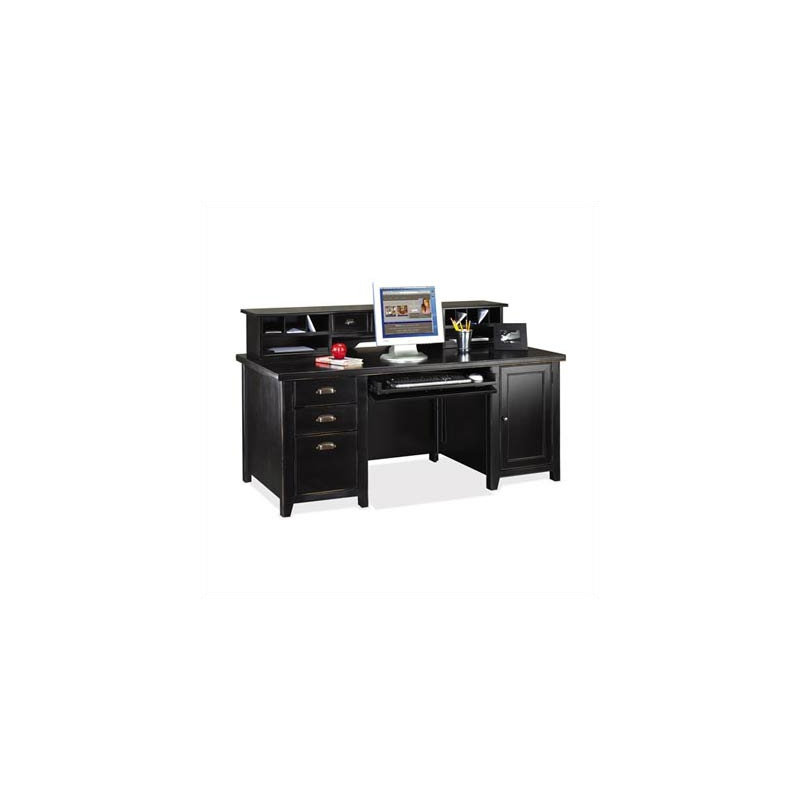 Bureau d’ordinateur avec huche Peryman