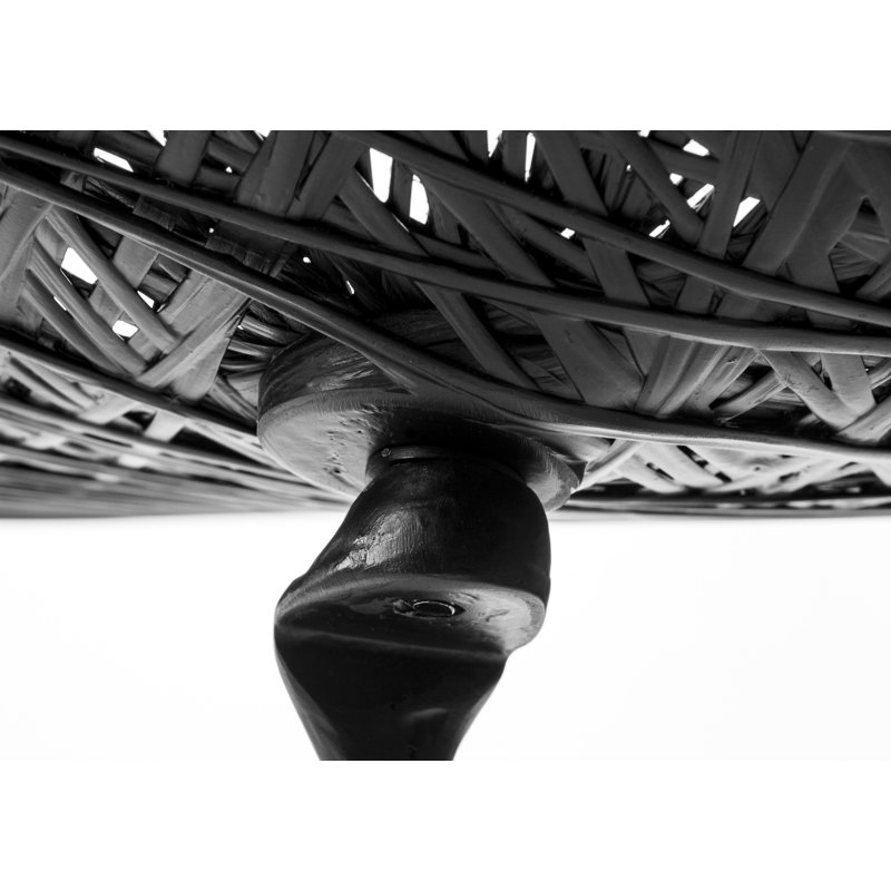 Carbon Outdoor Stool, Low