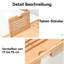 Freestanding Bamboo Shower Caddy