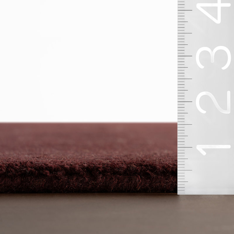 Gania Modern Wine Rug, Rectangle 2' x 3'