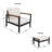 Townsend Patio Chair Sunbrella® Cushions and Ottoman-88110162