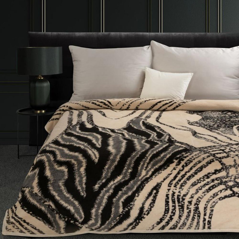 Aashif Canora Grey Blanket