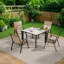 Ensemble de 4 fauteuils d'extérieur en métal thermolaqué-1136172699-1116334274
