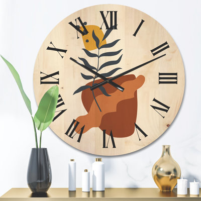 Horloge murale élémentaire