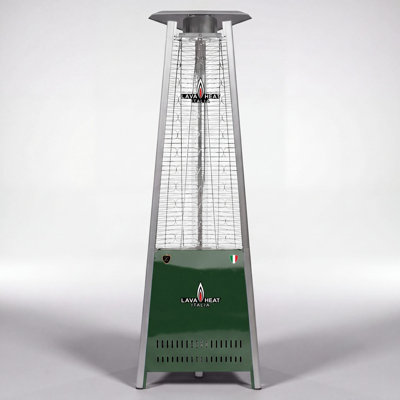 Lava Heat Italia Capri Patio Heater - RAL 6005 Moss Green, Liquid Propane