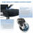 Saterfiel 600lbs Big and Tall Fabric Office Chair Executive Ergonomic Desk Chair with adjustable Flip Up Arms-1057669990