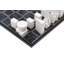 Acrylic NEW YORK Chess Set with Wood Map Board