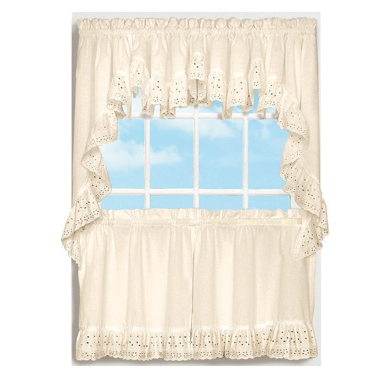 Vienna Sample Eyelet Window Curtain