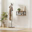 40cm W Metal Bedside Table