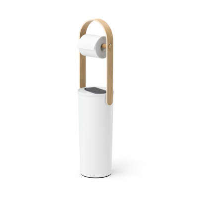 Bellwood Freestanding Toilet Paper Holder with Storage